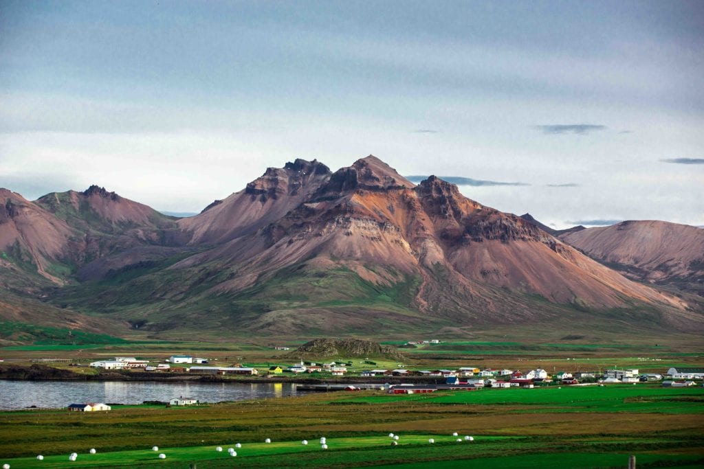Landscape picture of Borgafjörður Eystri found when traveling the ring road of Iceland